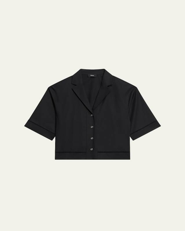 Short-Sleeve Boxy Shirt